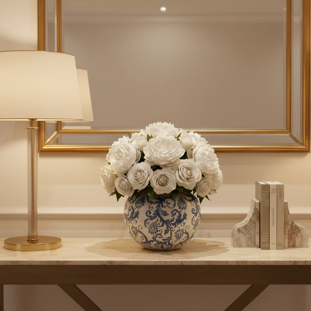 The Orient Bleu Vase