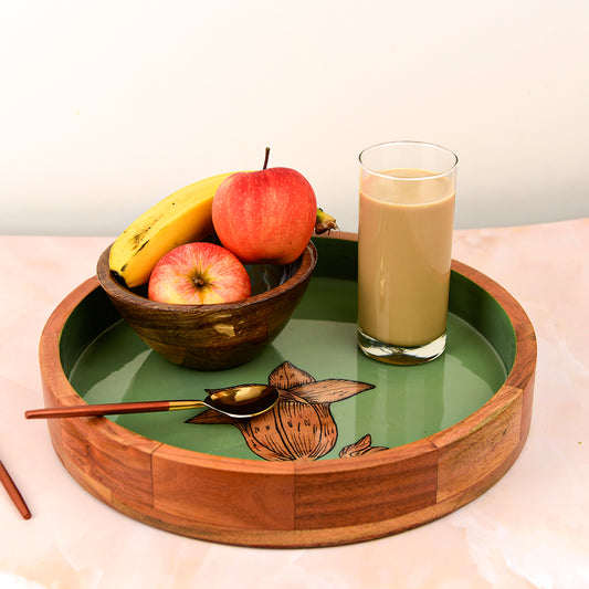 The Garden Muse Tray- Round