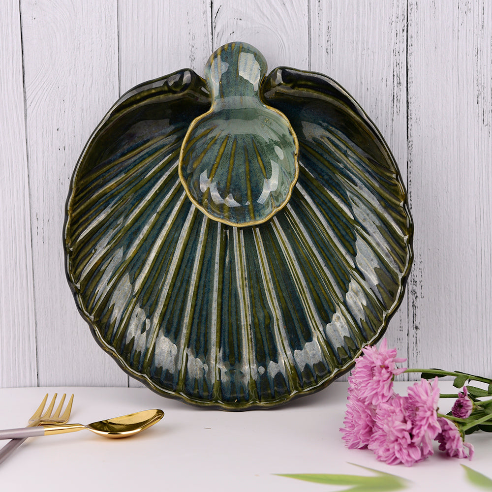Olive Grove Shell Chip & Dip Platter