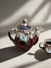 The Oriental Crimson Tea Set