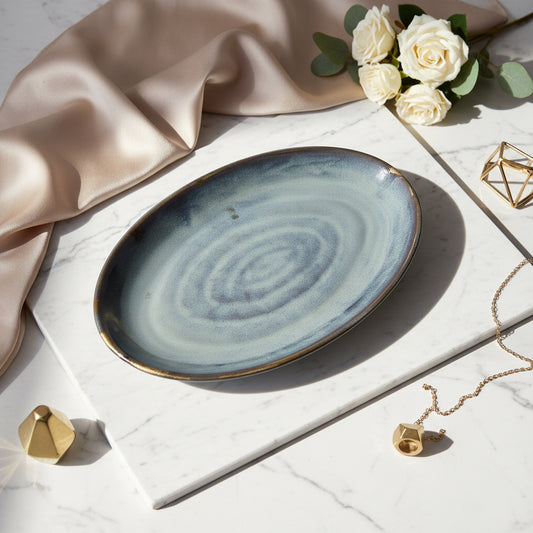 Jade Oval Platter