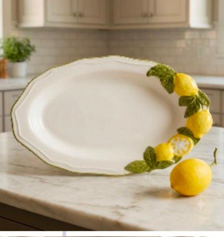 Citrus Garden Platter