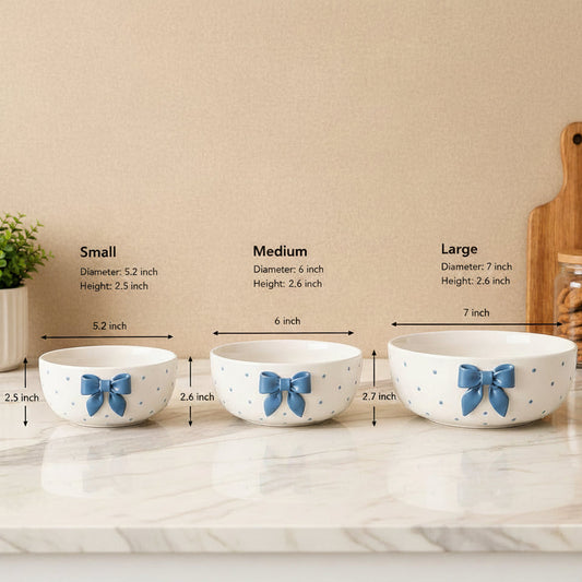 The Bluebell Nesting Bowls ~ Set of 3
