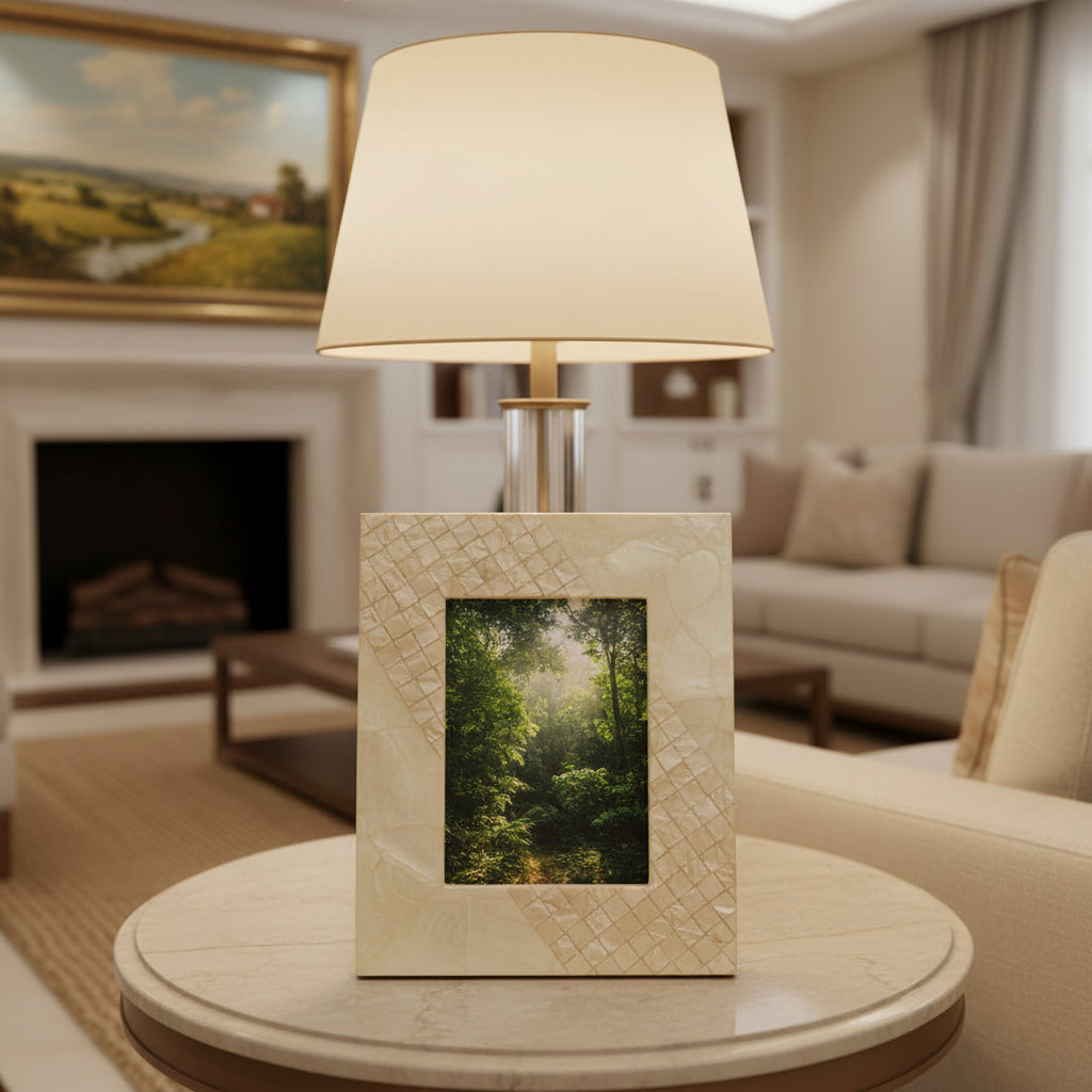 Pearl Mosaic Photo Frame