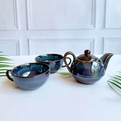 The Blue Hour Brews Tea Set