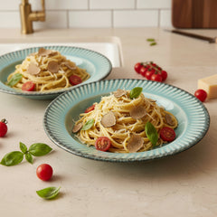 Mediterranean Muse Pasta Plates ~ Set of 2