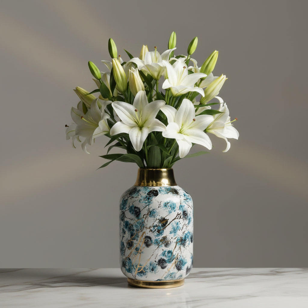 The Floral Bloom Vase ~ Grande