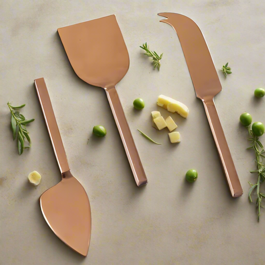 The Auric Cheese Knife Set