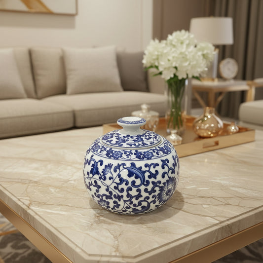 The Sapphire Dynasty Jar