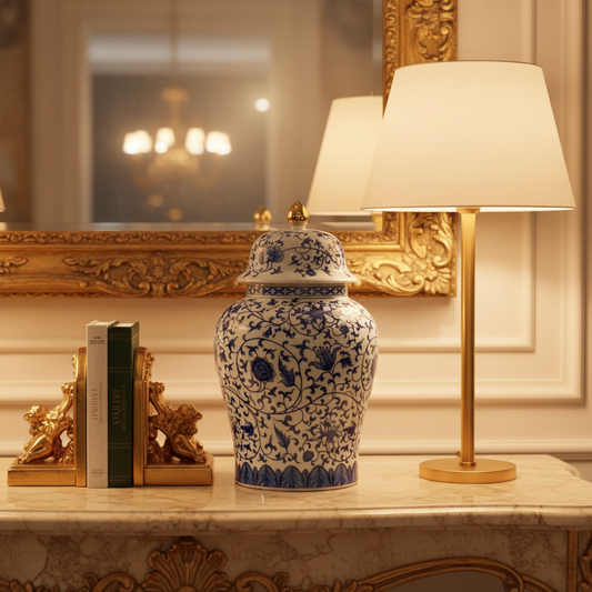 Imperial Heirloom Gilded Jar