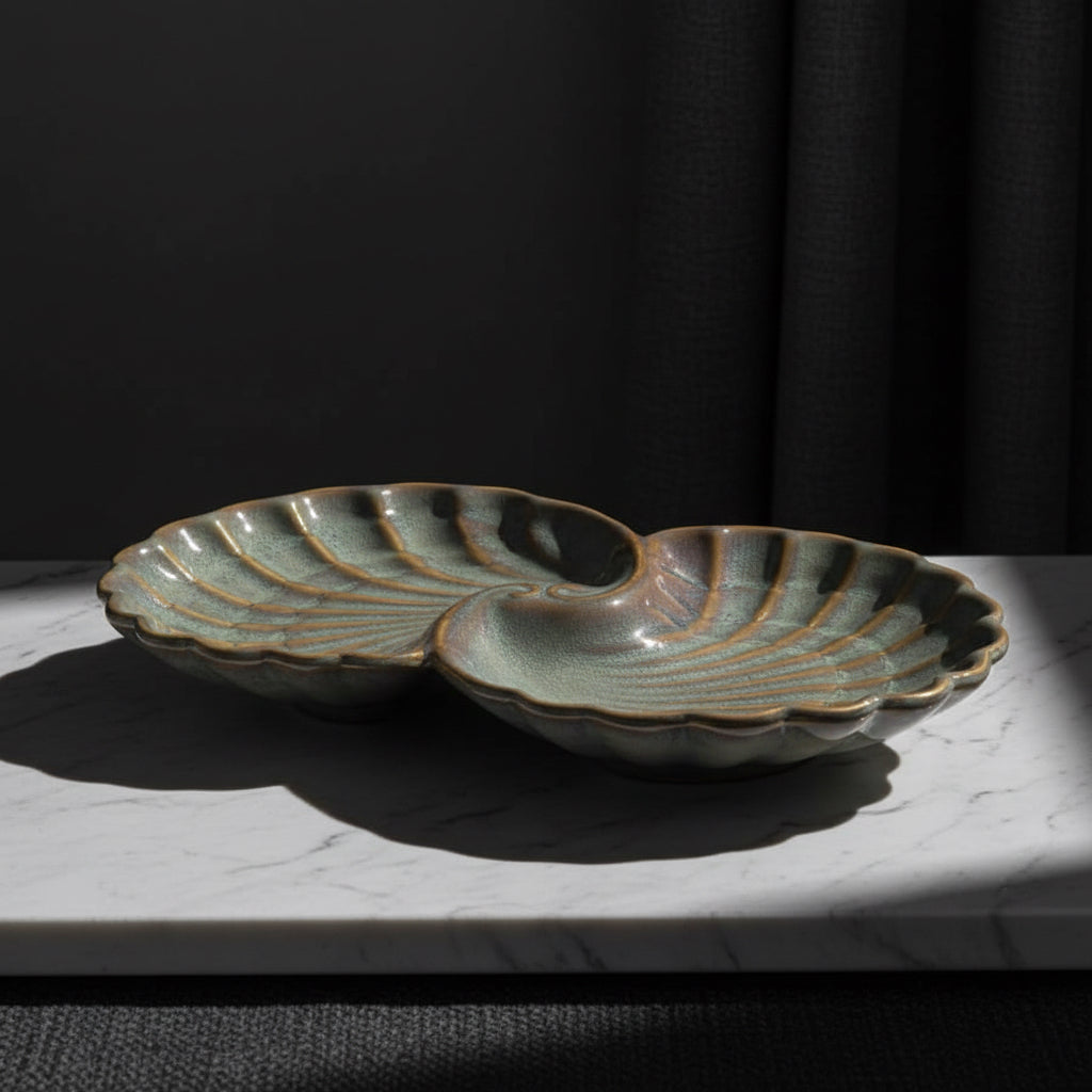 Jade Twin Shell Platter