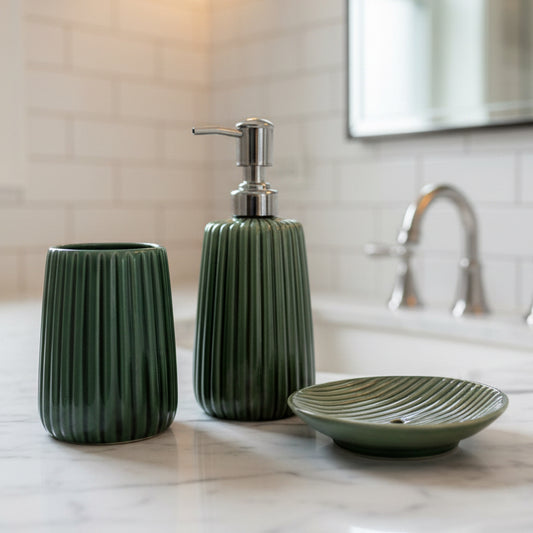 Emerald Luxe Bath Set