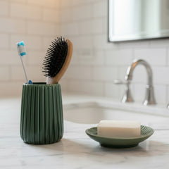 Emerald Luxe Holder Set