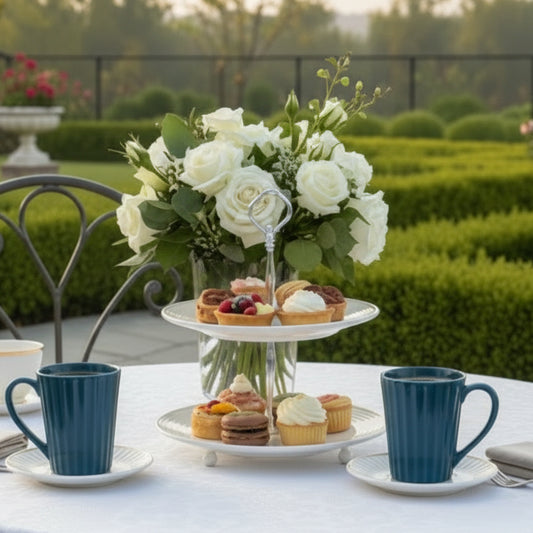 Blue Haven Fluted Mug