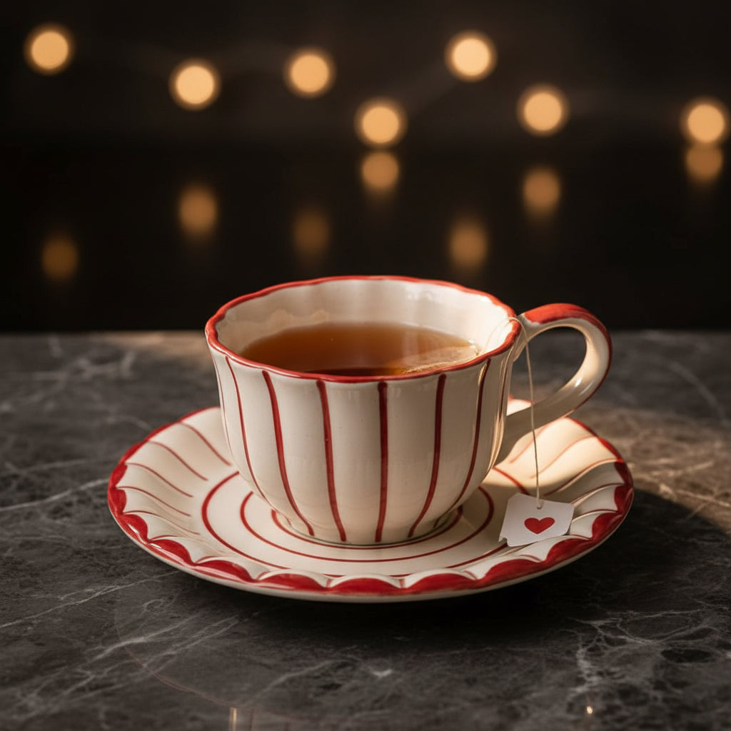 Scarlett Bloom Cup and Saucer