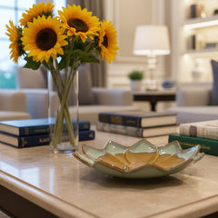 Marigold Lotus Bloom Platter