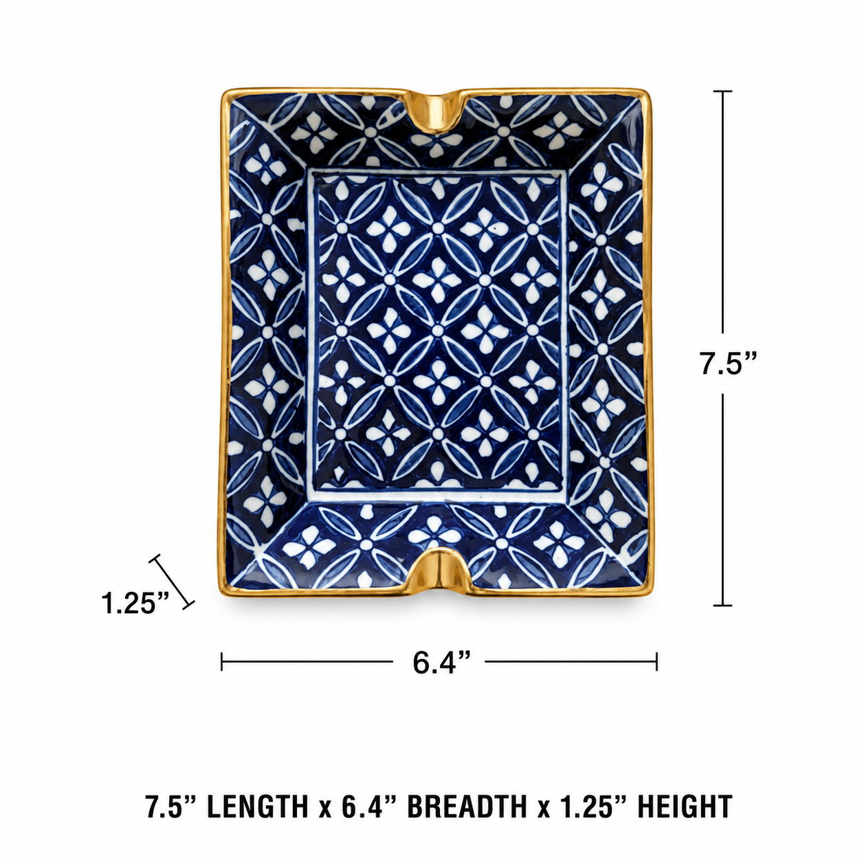 Royale Indigo Cigar Tray