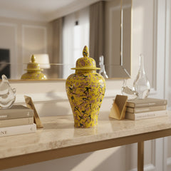 Golden Flora Heritage Jar