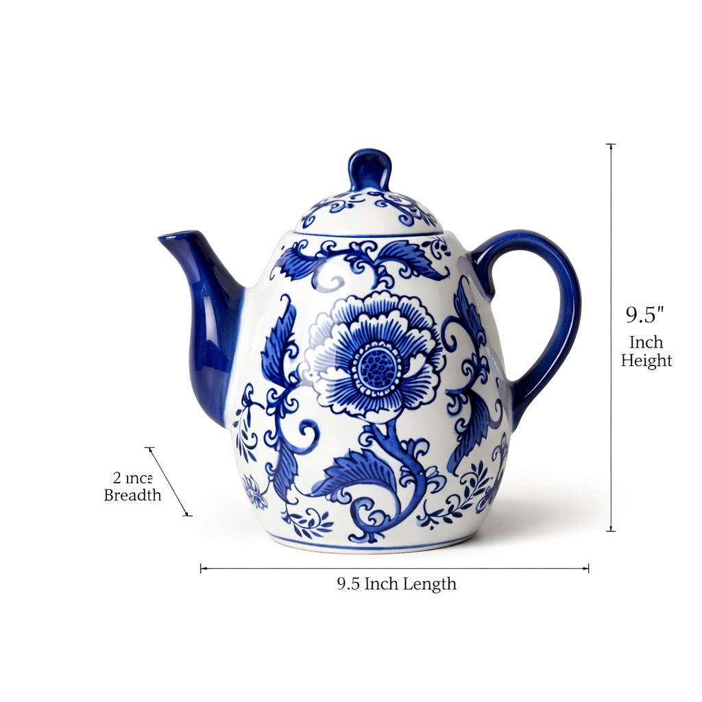 Imperial Blue Dynasty Wall Planter