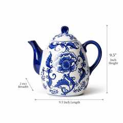 Imperial Blue Dynasty Wall Planter