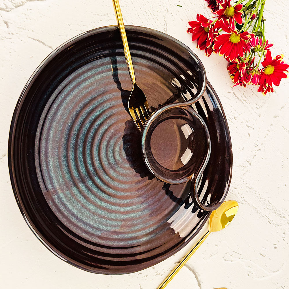 Twilight Bloom Chip and Dip