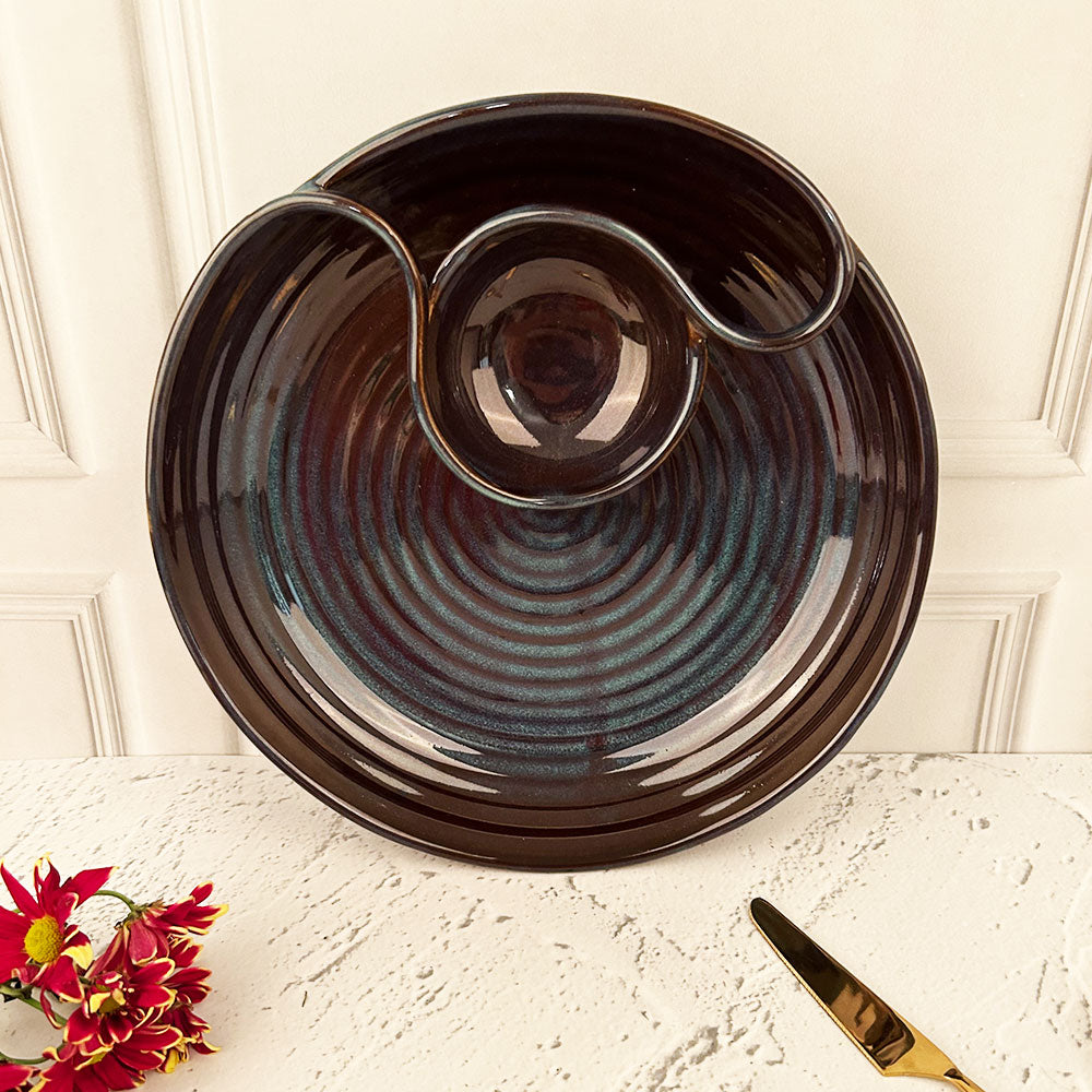 Twilight Bloom Chip and Dip