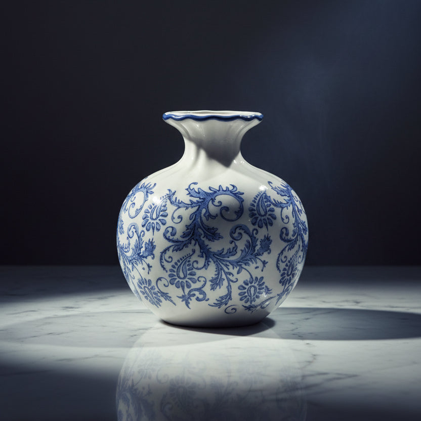 The Orient Bleu Vase