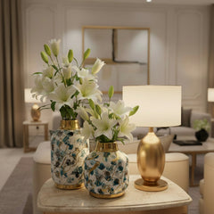 The Floral Bloom Vase Duo