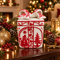 Winter Wonderland Cookie Jar