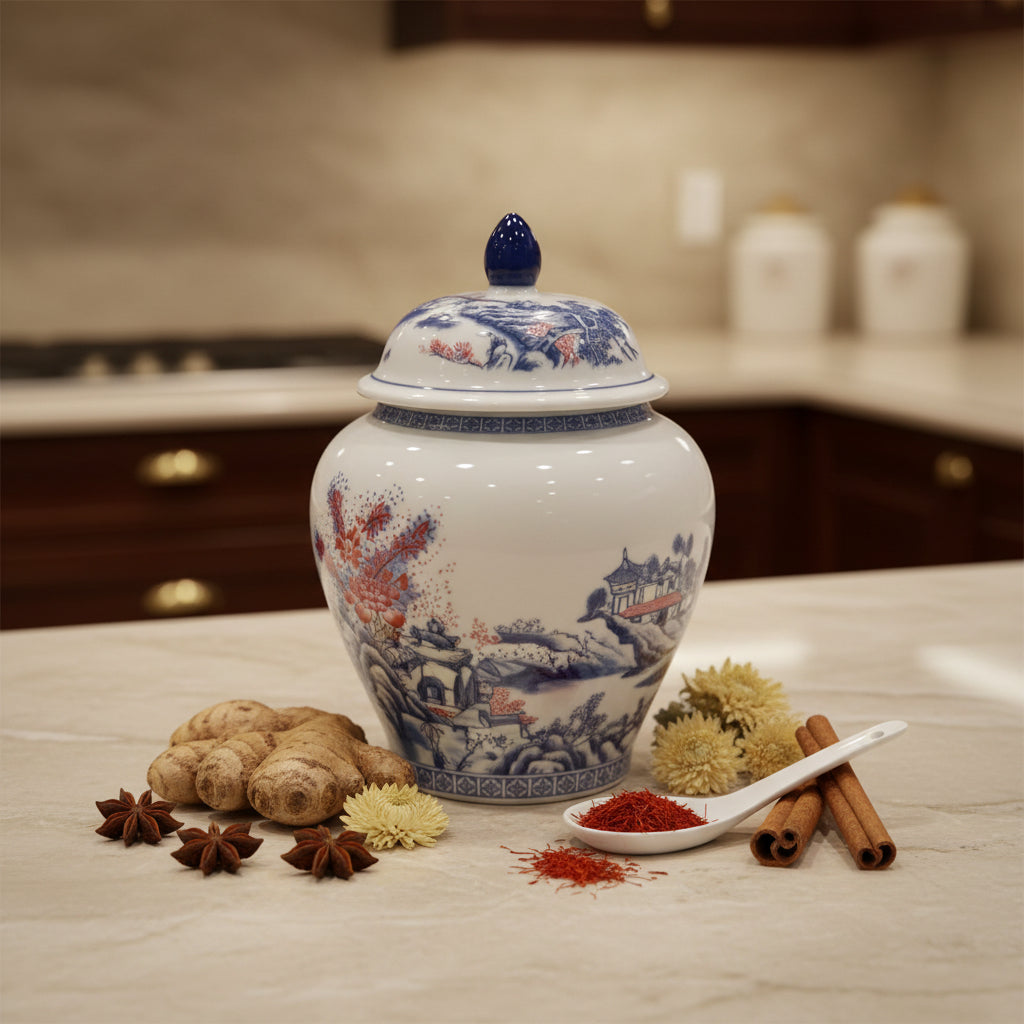 Imperial Garden Ginger Jar