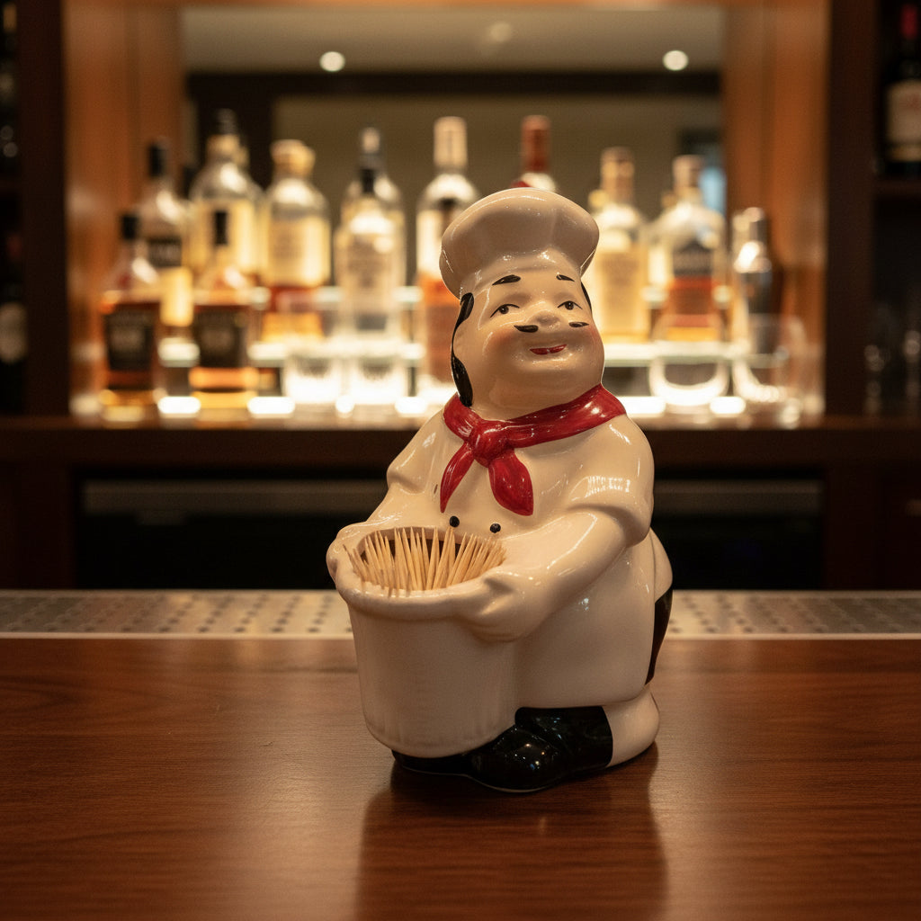 Le Petit Chef Tooth Pick Holder Set