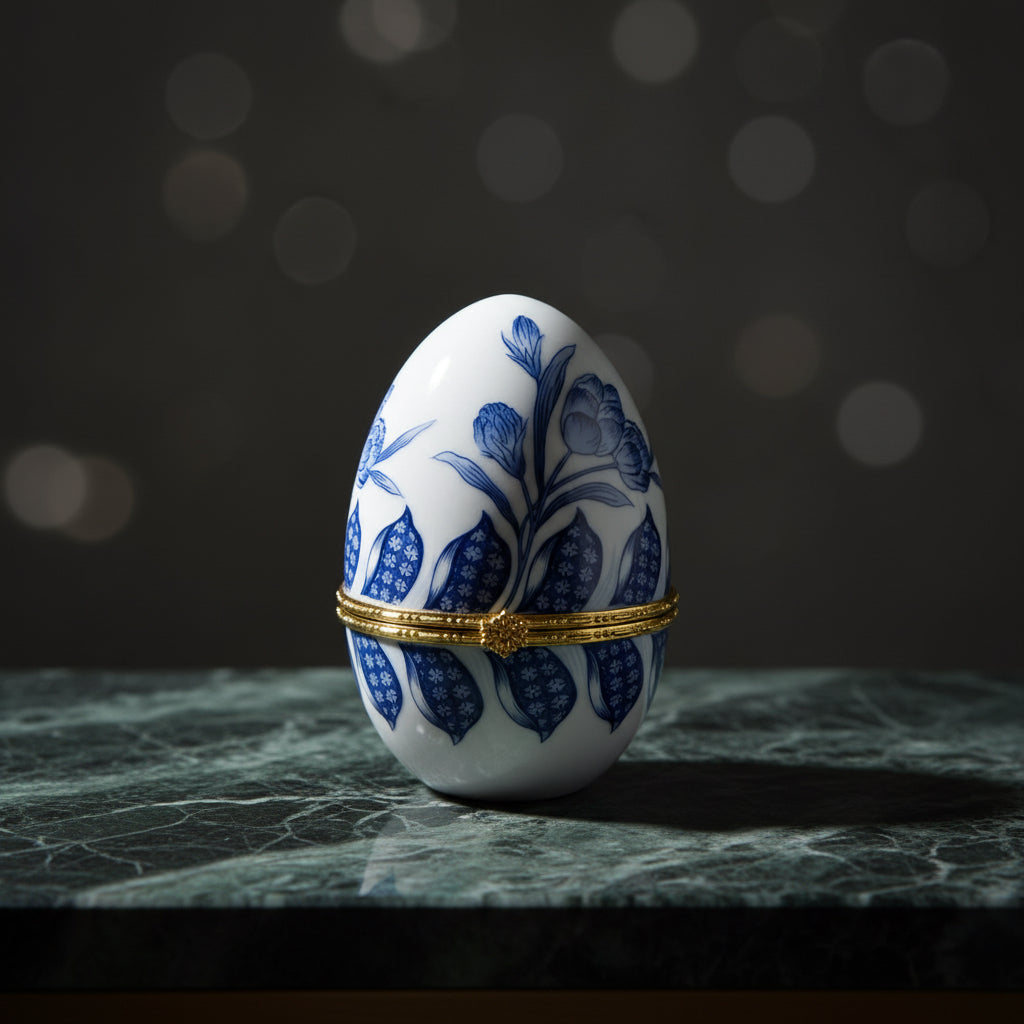 Imperial Blue Keepsake Egg