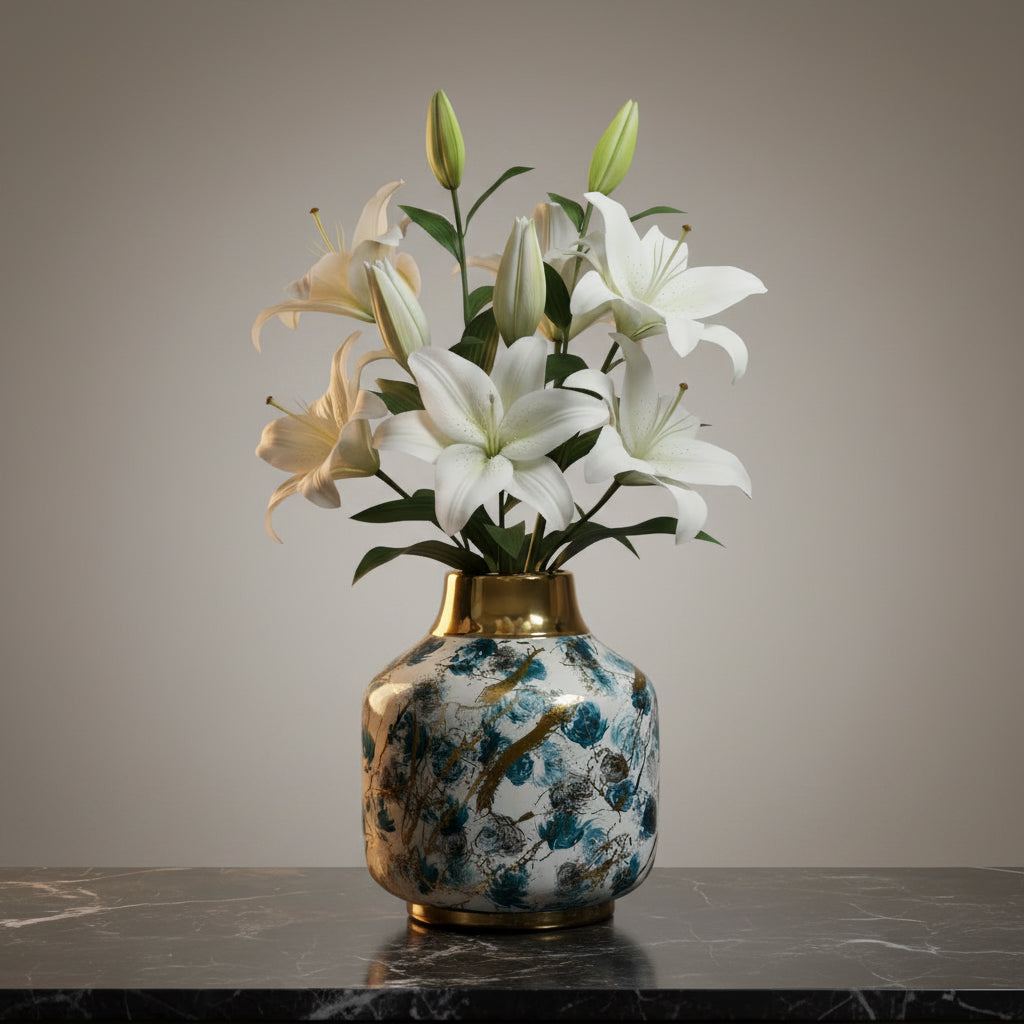 The Floral Bloom Vase ~ Medium