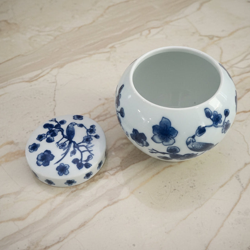 The Imperial Blue Pottery Jars