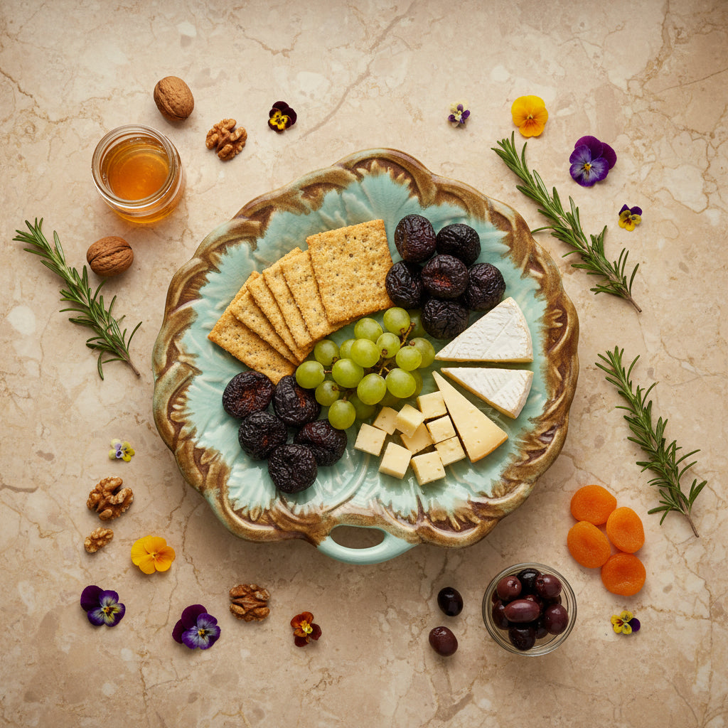 The Aqua Leaf Platter