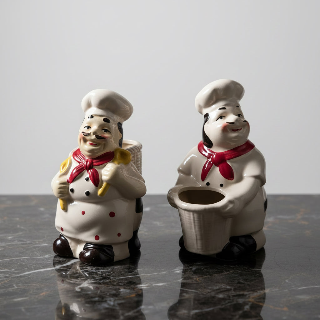 Le Petit Chef Tooth Pick Holder Set