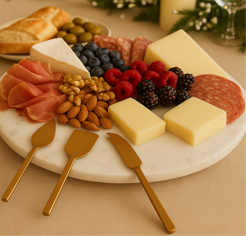 The Auric Cheese Knife Set