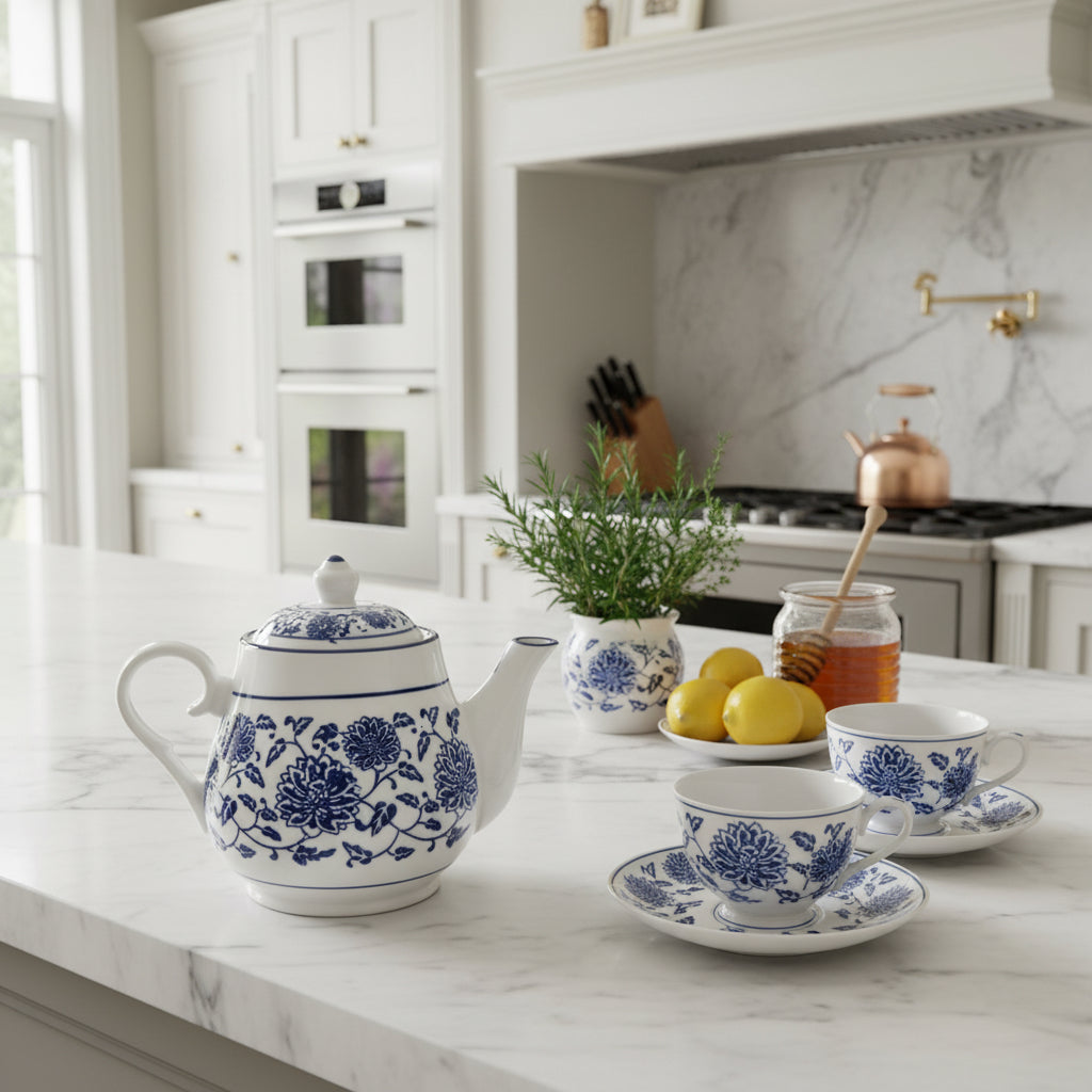 Imperial Blue Dynasty Kettle