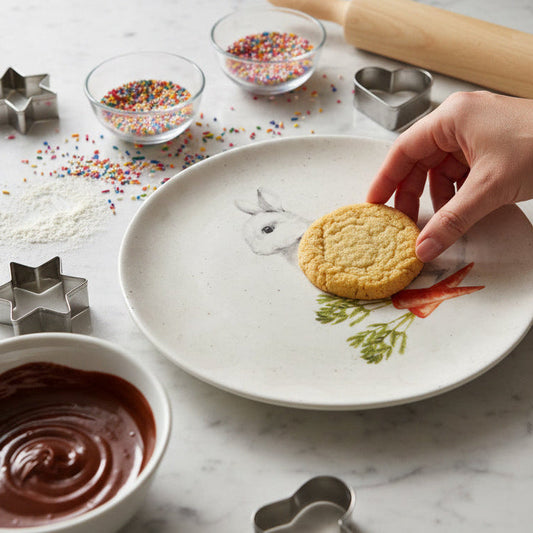 The Ivory Bunny Plate