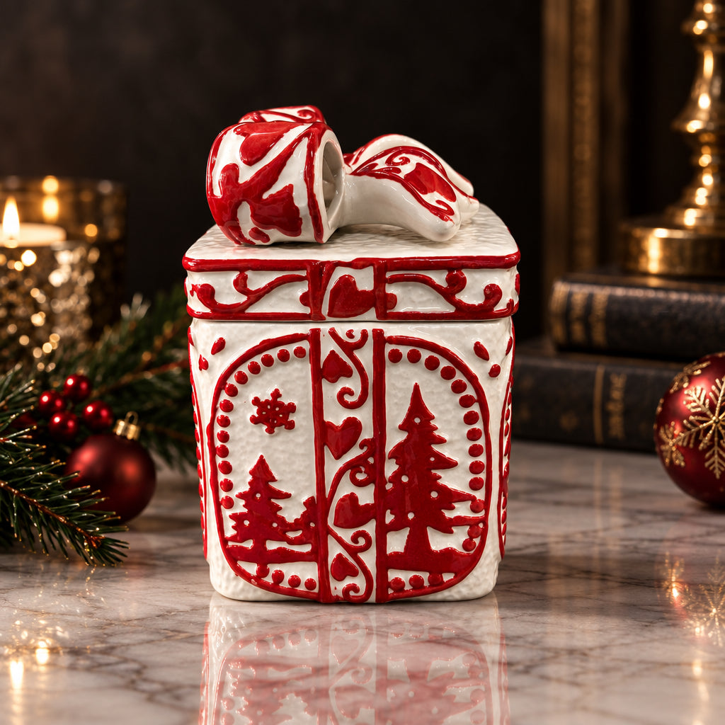 Winter Wonderland Cookie Jar