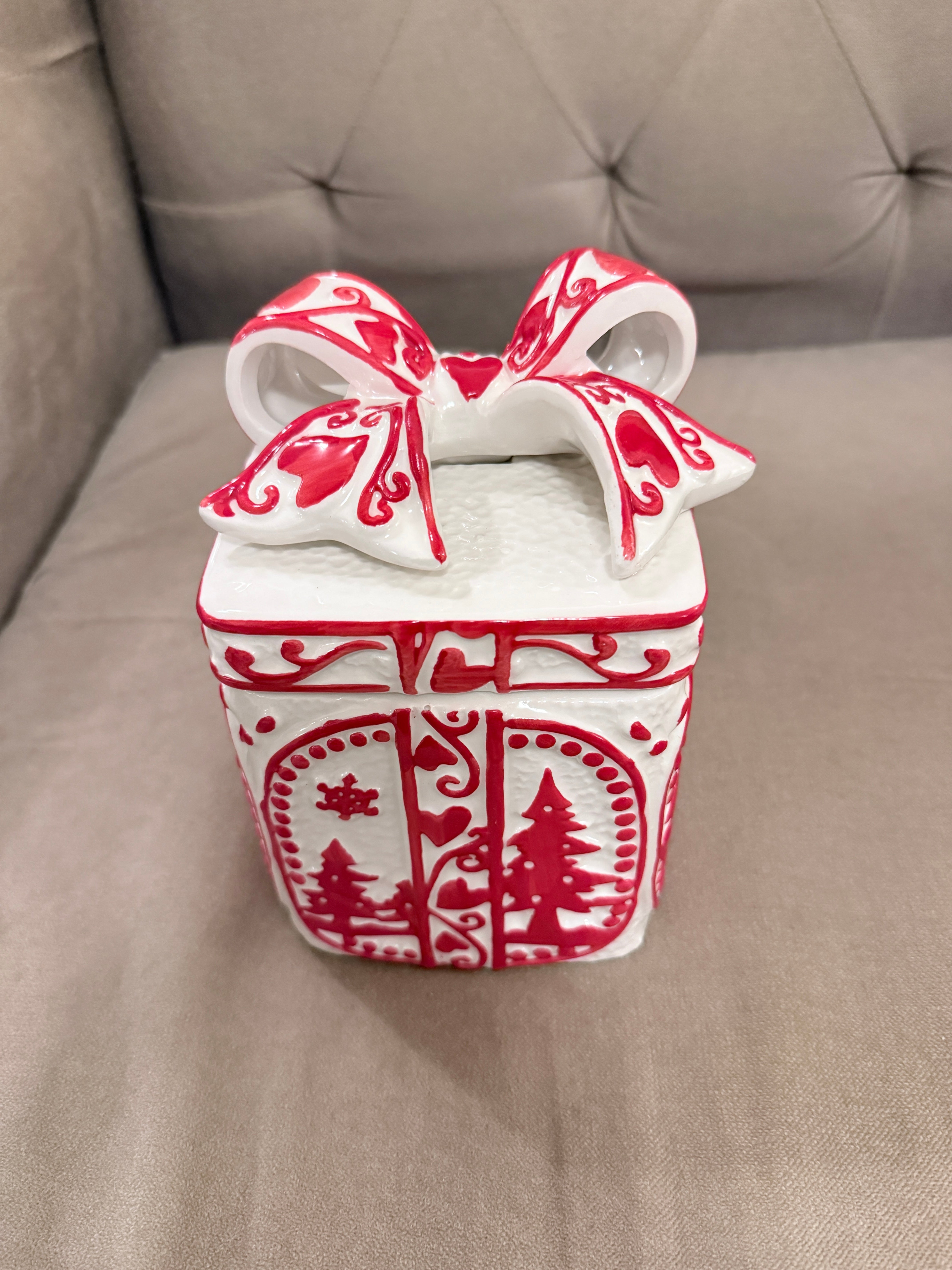 Winter Wonderland Cookie Jar
