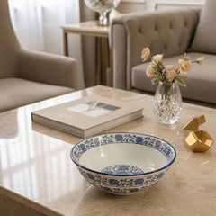 The Imperial Blue Salad Bowl