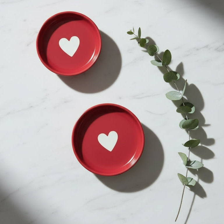 Love Note Scarlett Mug and Saucer Set