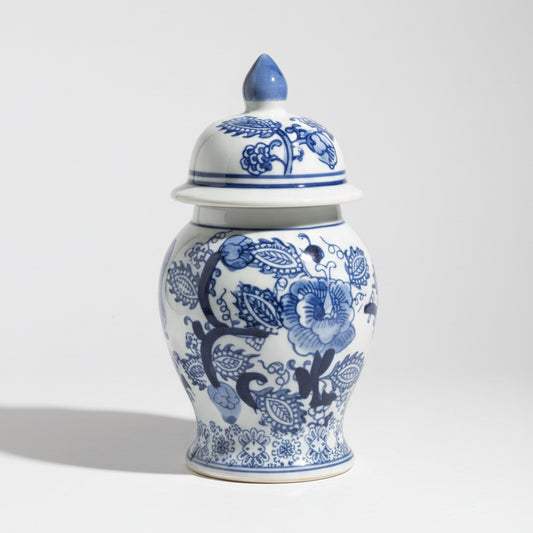 Imperial Blue Dynasty Urn - Petite