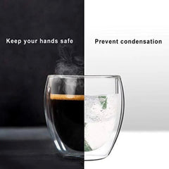 Lumière Thermal Glass Cup