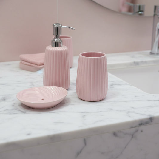 The Blush Luxe Bath Set