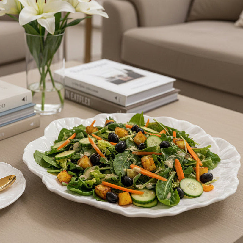 The Ivory Garden Platter