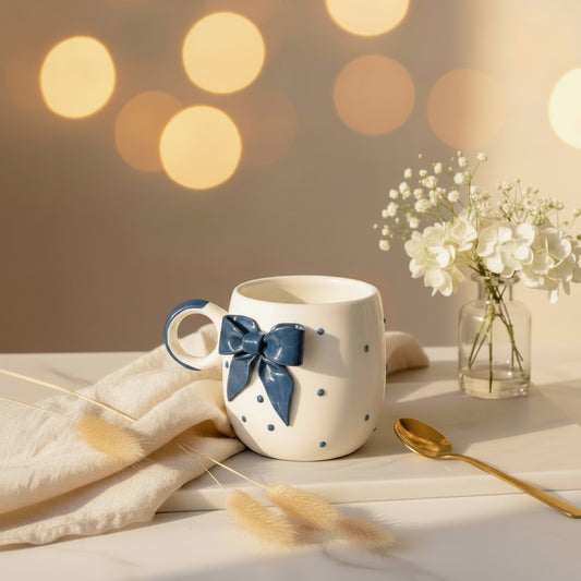 The Bluebell Bow Mug