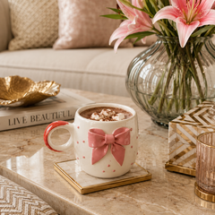 The Blush Bow Mug