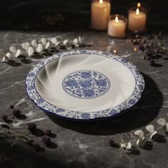 Imperial Blue Dynasty Deep Serve Platter
